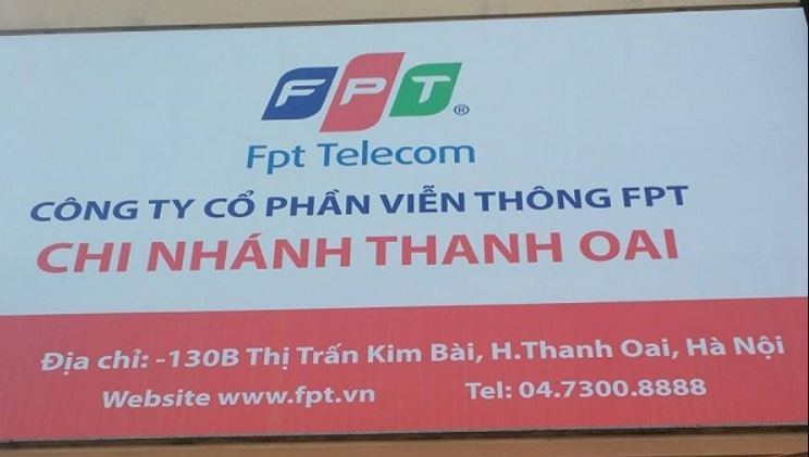 Lắp đặt mạng FPT Thanh Oai
